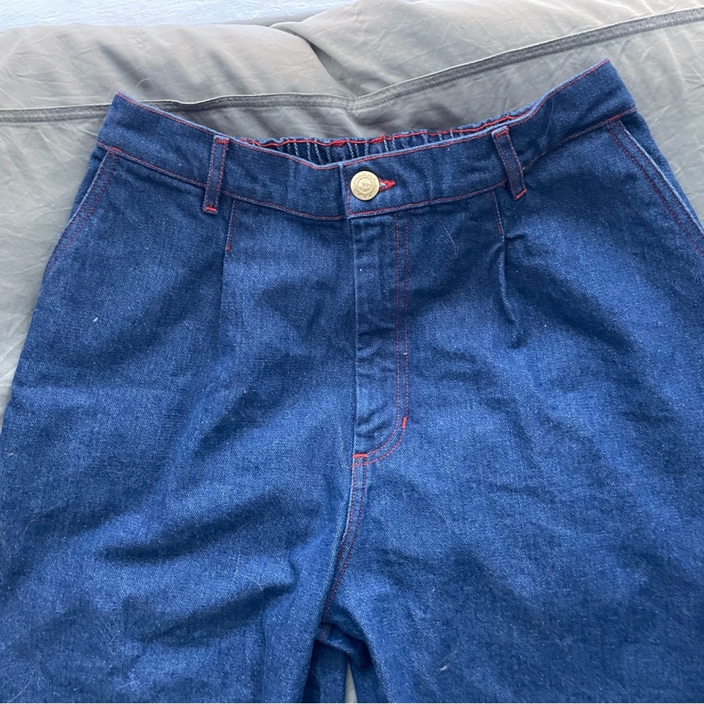 Big Bud Press Dark Wash Denim Trousers